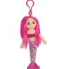 Toys-7" Garnet Clip-On Sea Sparkles Soft Plush Pink Mermaid - Your Source for Gaming Essentials