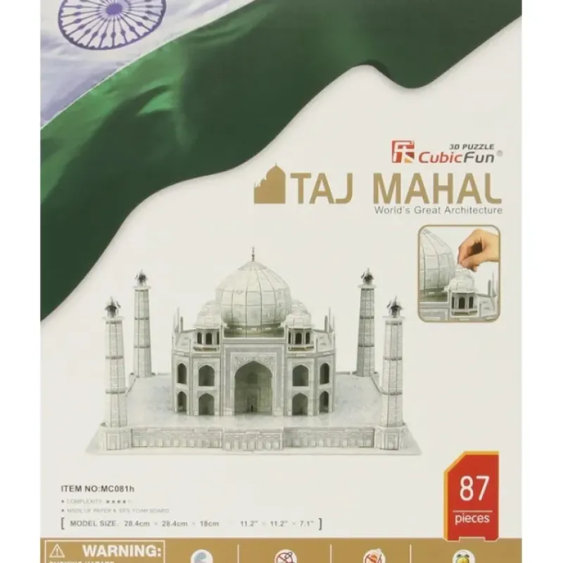 Toys-87 Piece 3D Puzzle Model Kit - Taj Mahal - Your Source for Gaming Essentials