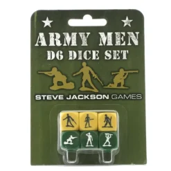Dice-Army Men D6 Dice Set - 12 Pieces - Your Source for Gaming Essentials