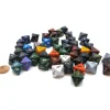 Dice-Bag of 50 Assorted Loose Speckled Polyhedral 15mm D8 Dice - Your Source for Gaming Essentials