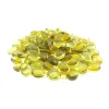 Board Games-Bag of 100 Gaming Glass Stones - Yellow - Your Source for Gaming Essentials