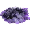 Board Games>Bag of 250 Plastic 19mm Round Sorting Chip Gaming Accessory - Purple - Your Source for Gaming Essentials