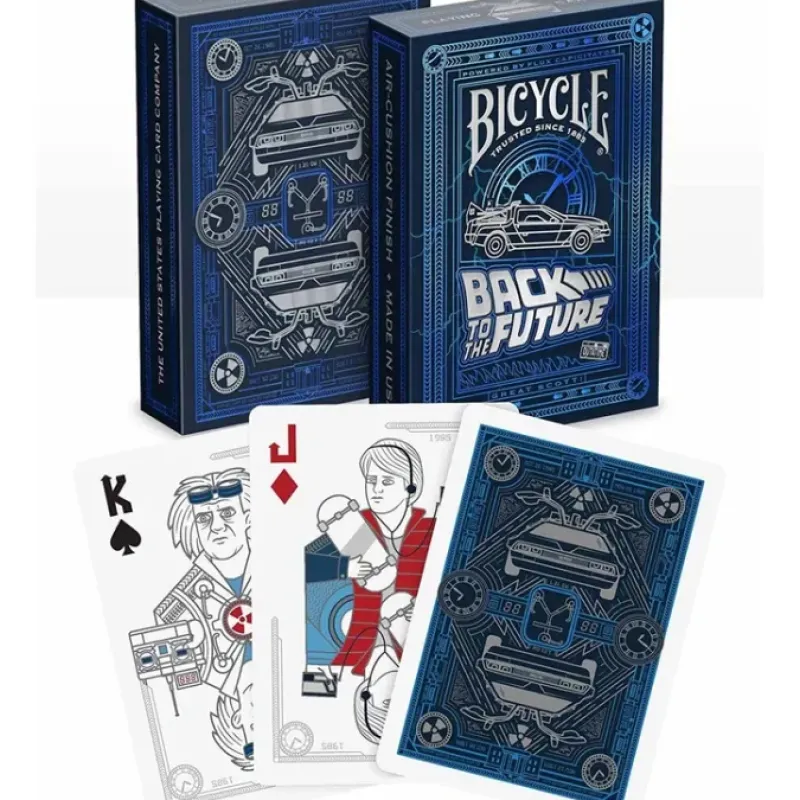 Cards-Bicycle Back To The Future Playing Cards Deck - Your Source for Gaming Essentials