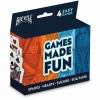 Cards-Bicycle 4-Game Pack (Hearts Spades Euchre and Solitaire) - Your Source for Gaming Essentials