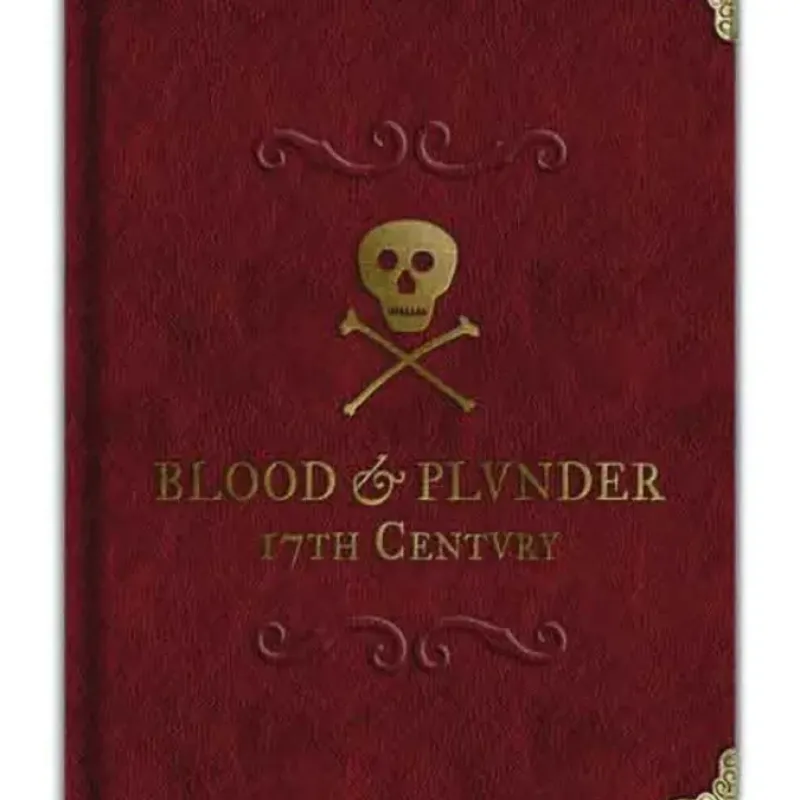 Board Games-Blood & Plunder Leatherette-Bound Collectors Edition Rulebook - Your Source for Gaming Essentials