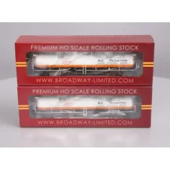 Broadway Limited 6100 HO AirCo High-Capacity Cryogenic Tank Car (Pack of 2) - Your Source for Gaming Essentials Trains