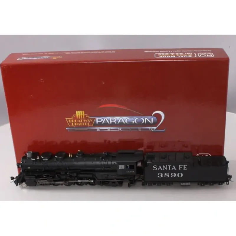 Broadway Limited 2198 HO AT&SF Baldwin 3800 2-10-2 Steam Locomotive #3890 - Your Source for Gaming Essentials Trains