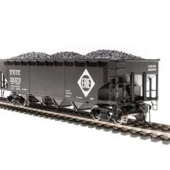 New Broadway Limited 2776 HO Erie ARA/AAR 70-Ton 4-Bay Hopper with Load (Set of 4) - Your Source for Gaming Essentials Trains