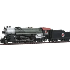 New Broadway Limited 5151 HO Great Northern USRA Heavy 2-8-2 Mikado with Sound #3202 - Your Source for Gaming Essentials Trains