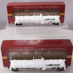 Online Broadway Limited 6104 HO Linde High-Capacity Cryogenic Tank Car (Pack of 2) - Your Source for Gaming Essentials Trains
