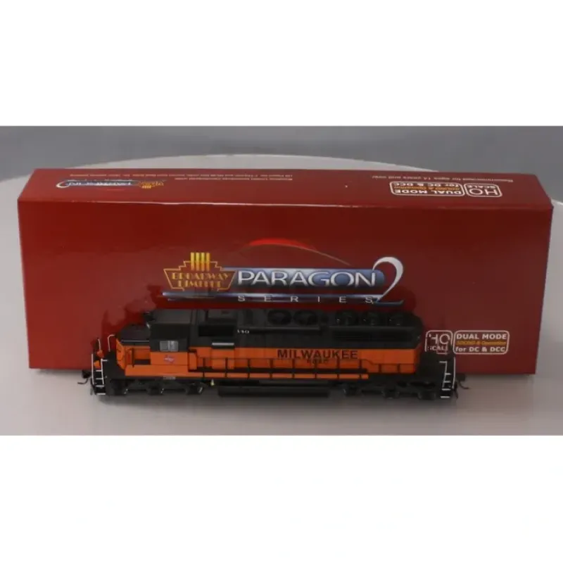 Online Broadway Limited 2717 HO Milwaukee EMD SD40-2 Diesel Locomotive #140 w/Paragon2 - Your Source for Gaming Essentials Trains