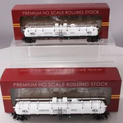 Outlet Broadway Limited 6106 HO NCG High-Capacity Cryogenic Tank Car (Pack of 2) - Your Source for Gaming Essentials Trains