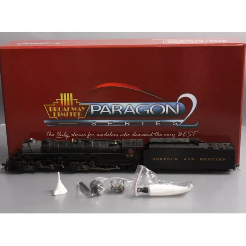 Sale Broadway Limited 2100 HO Norfolk & Western Y6b 2-8-8-2 221 Tender #2191 - Your Source for Gaming Essentials Trains