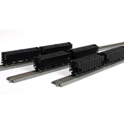 Online Broadway Limited 1795 HO Painted, Unlettered Class H2a 3-Bay Hopper (6) - Your Source for Gaming Essentials Trains