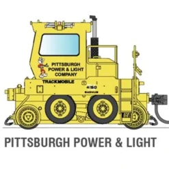 Broadway Limited 6055 HO Pittsburgh Power & Light Trackmobile Switcher - Your Source for Gaming Essentials Trains