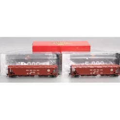 Broadway Limited 4083 HO PRR Class H32 5-Bay Covered Hopper Set A (Pack of 2) - Your Source for Gaming Essentials Trains