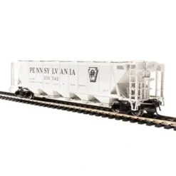 Outlet Broadway Limited 4088 HO PRR Class H32 5-Bay Covered Hopper Set C (Pack of 2) - Your Source for Gaming Essentials Trains
