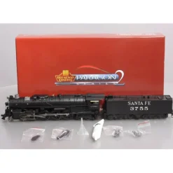 New Broadway Limited 2513 HO Santa Fe 4-8-4 Northern Steam Locomotive w/DCC #3755 - Your Source for Gaming Essentials Trains