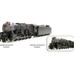 Best Broadway Limited 4184 HO Scale PRR I1SA 2-10-0 Steam Locomotive & Tender #4414 - Your Source for Gaming Essentials