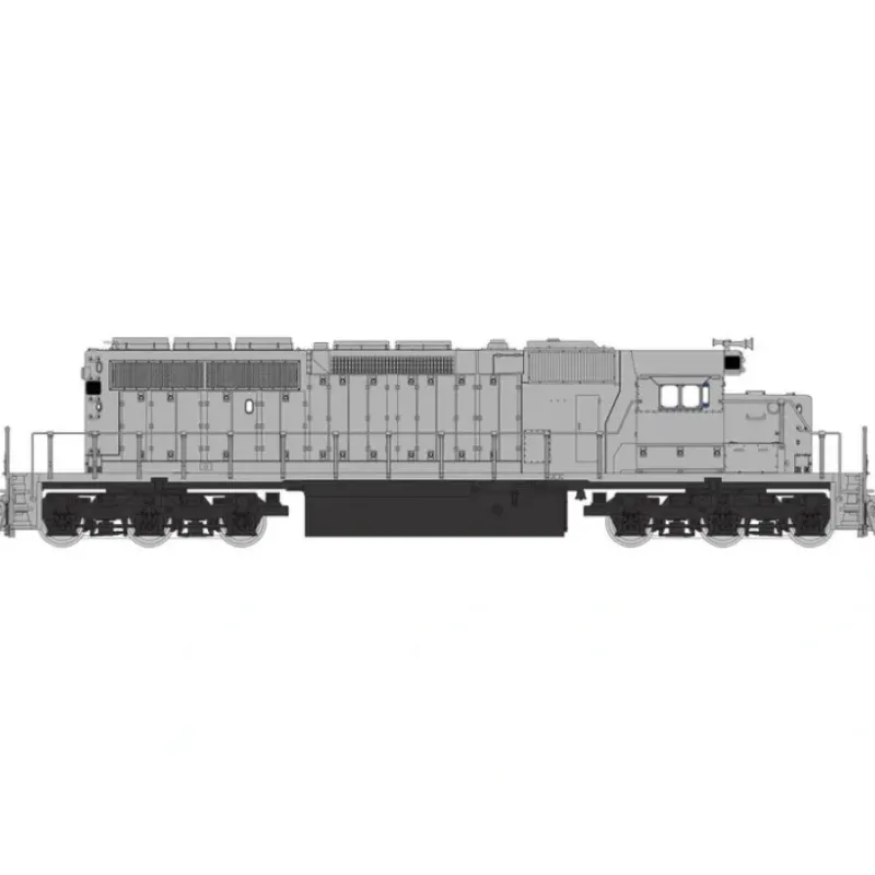 Broadway Limited 4225 HO Undecorated EMD SD40-2 Low-Nose with Sound & DCC - Your Source for Gaming Essentials Trains