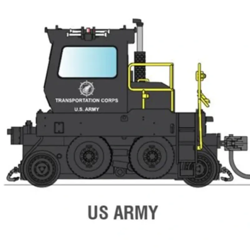Hot Broadway Limited 6056 HO United States Army Trackmobile Industrial Switcher - Your Source for Gaming Essentials Trains