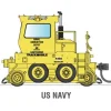 New Broadway Limited 6059 HO United States Navy Trackmobile Industrial Switcher - Your Source for Gaming Essentials Trains