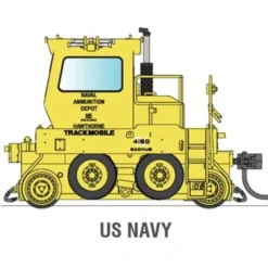 New Broadway Limited 6059 HO United States Navy Trackmobile Industrial Switcher - Your Source for Gaming Essentials Trains