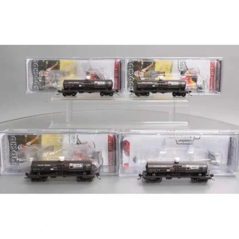 New Broadway Limited 6125 HO Virginia Chemicals ACF Type Tank Car (Pack of 4) - Your Source for Gaming Essentials Trains