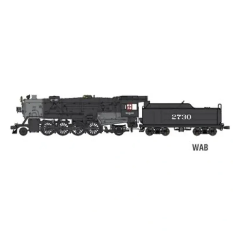 Online Broadway Limited 2895 HO Wabash USRA Heavy 2-8-2 Mikado Steam Locomotive #2742 - Your Source for Gaming Essentials Trains