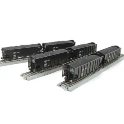 Hot Broadway Limited 3128 N IC N&W Class H2A 3-Bay Hopper w/Load Set A (Pack of 6) - Your Source for Gaming Essentials Trains