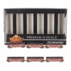 New Broadway Limited 3194 N MKT ARA 70-Ton 4-Bay Hopper w/Load Set B (Pack of 6) - Your Source for Gaming Essentials Trains