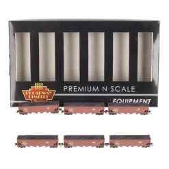 New Broadway Limited 3194 N MKT ARA 70-Ton 4-Bay Hopper w/Load Set B (Pack of 6) - Your Source for Gaming Essentials Trains