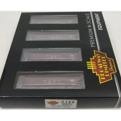 Outlet Broadway Limited 3166 N PRR Class H32 5-Bay Covered Hopper Set B (Pack of 4) - Your Source for Gaming Essentials Trains