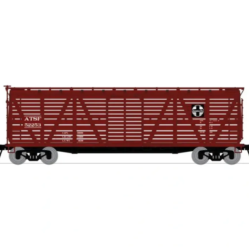 Broadway Limited 3359 N Santa Fe PRR K7 Stock Car with Hog Sounds - Your Source for Gaming Essentials Trains