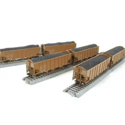 Online Broadway Limited 3122 N SF N&W Class H2A 3-Bay Hopper w/Load Set A (Pack of 6) - Your Source for Gaming Essentials Trains