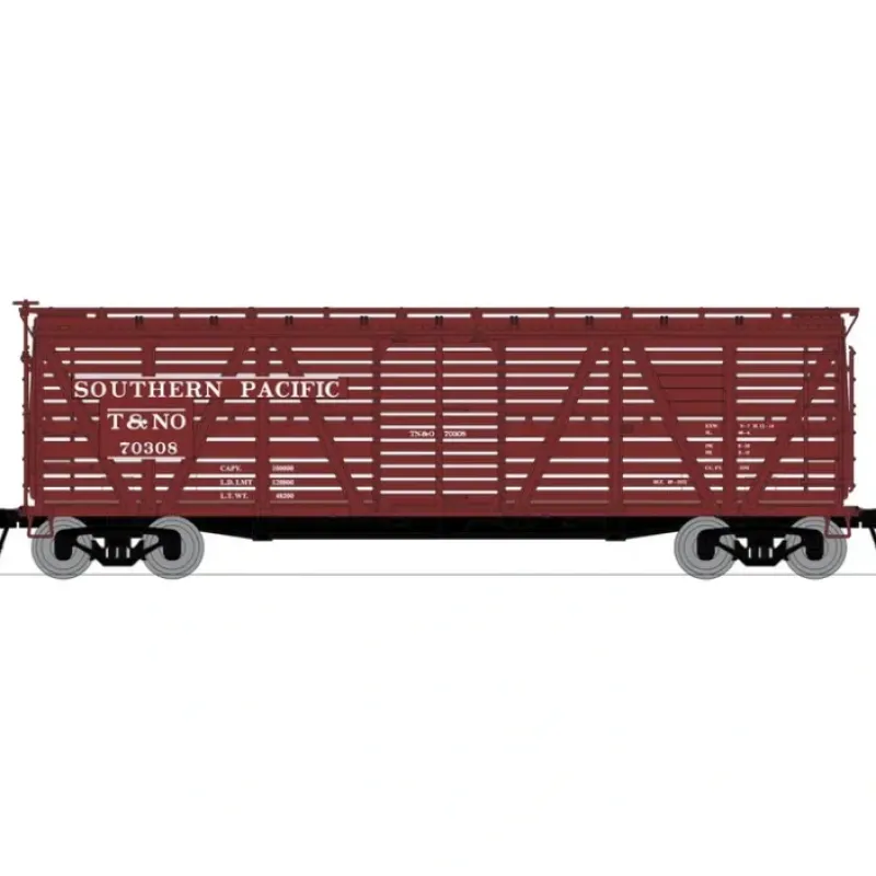 Broadway Limited 3355 N Southern Pacific PRR K7 Stock Car with Cattle Sounds - Your Source for Gaming Essentials Trains