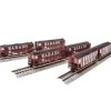 Outlet Broadway Limited 3132 N WAB N&W Class H2A 3-Bay Hopper w/Load Set A (Pack of 6) - Your Source for Gaming Essentials Trains