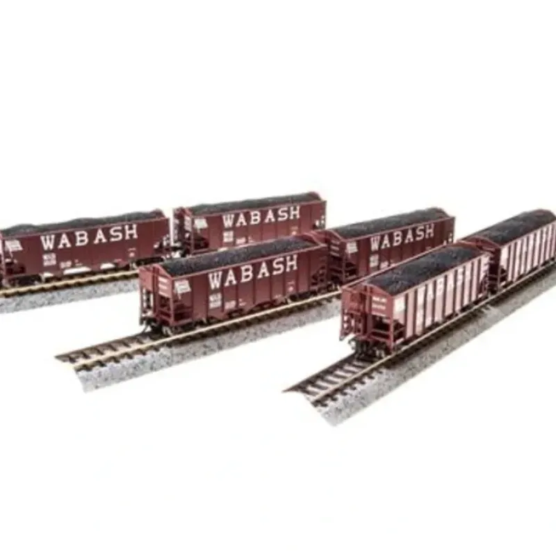 Outlet Broadway Limited 3132 N WAB N&W Class H2A 3-Bay Hopper w/Load Set A (Pack of 6) - Your Source for Gaming Essentials Trains