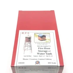 Outlet BTS 28260 HO Scale McCabe Lumber Co Fire Hose Storage & Water Tank Kit MT/Box - Your Source for Gaming Essentials Trains