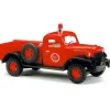 Online Busch 44004 1:87 Dodge Power Wagon Fire Red - Your Source for Gaming Essentials Trains