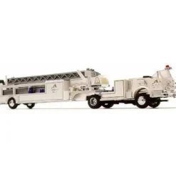 Online Busch 46016 1:87 White LaFrance Open Cab With Ladder Truck - Your Source for Gaming Essentials Trains