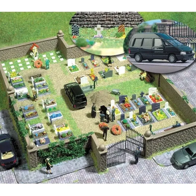 Busch 6049 Cemetery Kit - Your Source for Gaming Essentials Trains