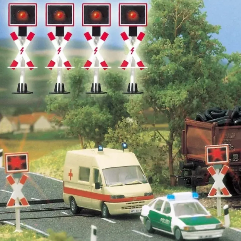 Online Busch 5913 Crossing X-ing signal set-4 - Your Source for Gaming Essentials Trains