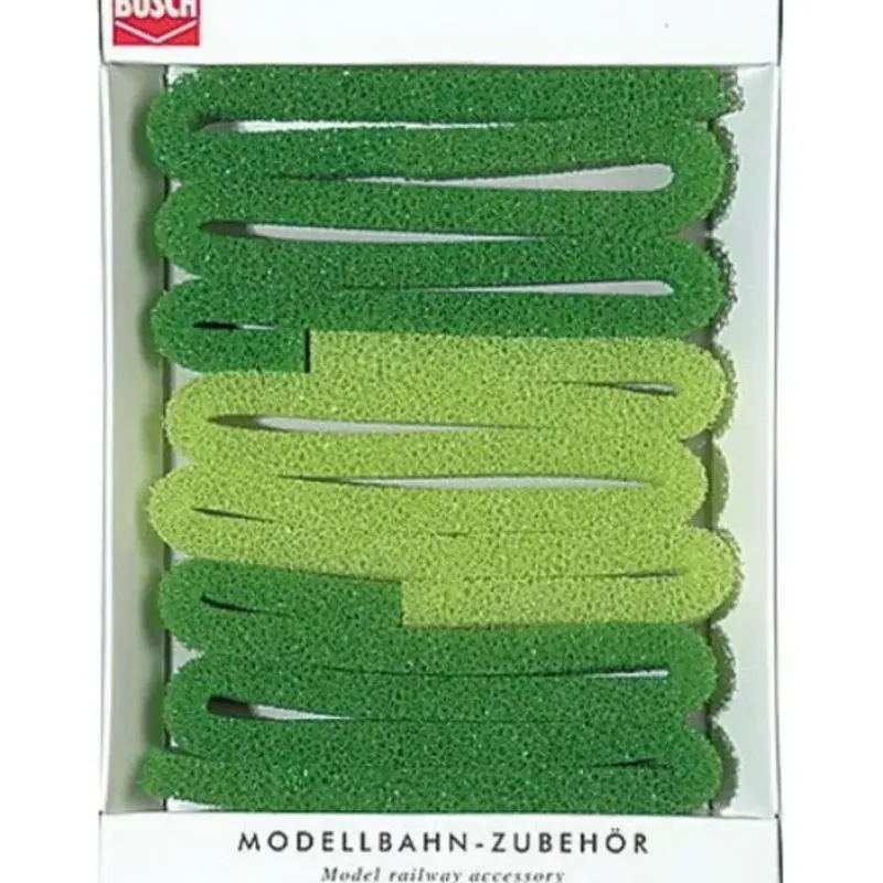 New Busch 7151 Hedges 150cm x 18mm - Your Source for Gaming Essentials Trains