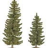Clearance Busch 6133 HO 3-5/8" & 4-13/16" Spruce Trees (Set of 2) - Your Source for Gaming Essentials Trains