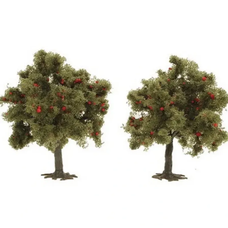 New Busch 6848 HO 2-15/16" Apple Tree (Pack of 2) - Your Source for Gaming Essentials Trains