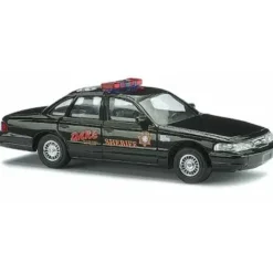 Hot Busch 49010 HO 1:87 Ford Crown Victoria DARE Sheriff - Your Source for Gaming Essentials Trains