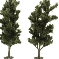 Best Busch 6953 HO 5-7/8" Poplar Tree (Pack of 2) - Your Source for Gaming Essentials Trains