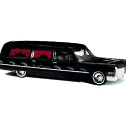 Hot Busch 42907 HO Black Cadillac Station Wagon Hearse - Your Source for Gaming Essentials Trains