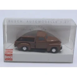 Outlet Busch 48200 HO Brown 1950 Chevy Pick-Up - Your Source for Gaming Essentials Trains